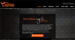 Desktop Screenshot of beffroisteakhouse.com
